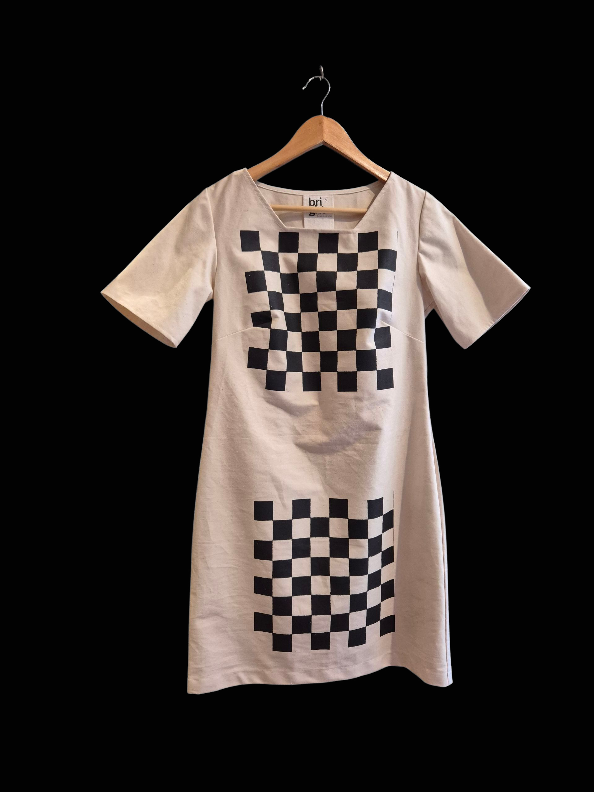 Retro Shift Dress — handmade women's fashion by Susan Kistner, Bright Hopes Art